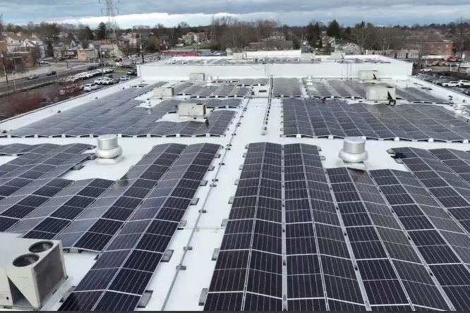 Successfully Completed Solar Panel Installation Project